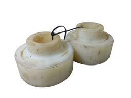 Par Calço de Mola Mercedes C180 2000 2001 2002 2003 a 2007 