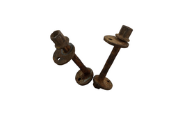 PAR PARAFUSO CAMBAGEM BANDEJA REGULAGEM HILUX 2005 A 2015