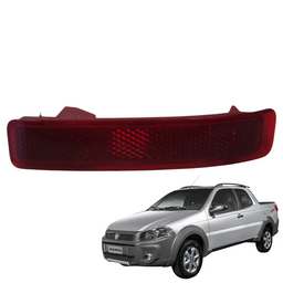 Refletor Olho Gato Direito Fiat Strada 2004 A 2020 Original