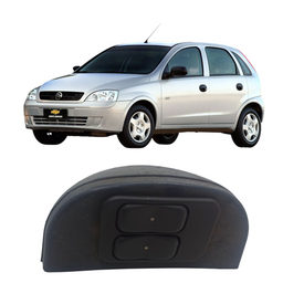 Botão comando vidro elétrico Chevrolet Corsa 1999 a 2005
