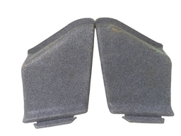 PAR FORRO LATERAL PORTA MALAS MERCEDES C180 2000 A 2007