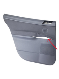 FORRO PORTA TRASEIRO ESQUERDO ORIGINAL POLO 2008 2015 DETALH