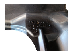 DEFLETOR PROTETOR INFERIOR ESQUERDO TOYOTA COROLLA 2015 A 20