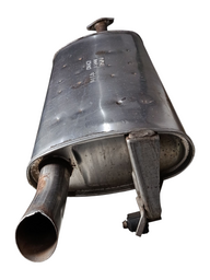 ESCAPAMENTO SILENCIOSO TRASEIRO TOYOTA COROLLA 2008 A 2014  