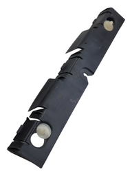  Guia Parachoque Traseiro esquerdo  Clio Sedan 2000 2005