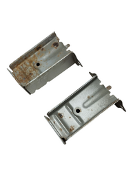 PAR SUPORTE ALMA LAMINA PARACHOQUE TRASE COROLLA 2009 A 2014