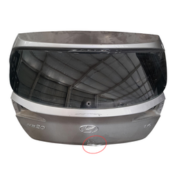 Tampa Traseira HB20 Hatch 2013 2014 a 2019 S/ Furo Cilindro