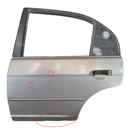 Porta Traseira Esquerda Civic 2001 2002 a 2006