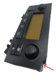 COMANDO AR DIGITAL CITROEN C4 PALLAS 2006 2014 DETALHE