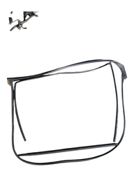 CANALETA VIDRO PORTA DIANTEIRA DIREITA COROLLA 2015 A 2019