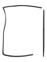 CANALETA VIDRO PORTA DIANTEIRA DIREITA COROLLA 2015 A 2019