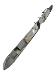 MOLDURA FRISO TAMPA TRASEIRA CHERY QQ 2011 2015 ORIGINAL 