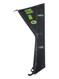 MOLDURA COLUNA PORTA TRASEIRA ESQUERDA FORD FOCUS 2001 2008
