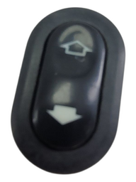 BOTAO VIDRO ELETRICO DIANTEIRO DIREITO FORD FIESTA 2003 2007
