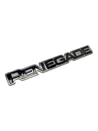 EMBLEMA LETREIRO PORTA DIANTEIRA JEEP RENEGADE 2015 2020