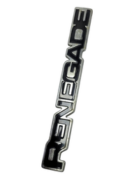 EMBLEMA LETREIRO PORTA DIANTEIRA JEEP RENEGADE 2015 2020