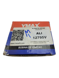 BOBINA DE IGNIÇÃO FIESTA 1.0 1.6 ZETEC ROCAM 1999 A 2008