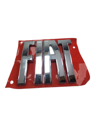 Emblema traseiro cromado Fiat Cronos 2018 2023              