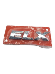  Emblema Elx Tampa Traseira Fiat Punto 1.4 8v 2010 2014