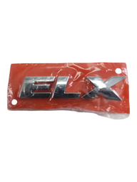  EMBLEMA ELX TAMPA TRASEIRA FIAT PUNTO 1.4 8V 2010 2014