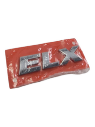  EMBLEMA ELX TAMPA TRASEIRA FIAT PUNTO 1.4 8V 2010 2014