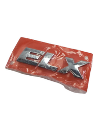  EMBLEMA ELX TAMPA TRASEIRA FIAT PUNTO 1.4 8V 2010 2014