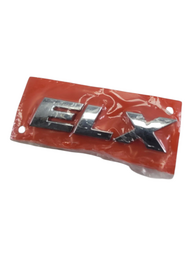  EMBLEMA ELX TAMPA TRASEIRA FIAT PUNTO 1.4 8V 2010 2014