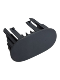 Capa Prata Botao Trava Porta Console Renault Clio 2012 2015