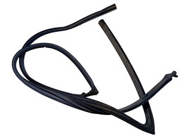  Par Borracha Vidro Porta Dianteira Direita Omega Suprema