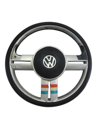 Volante Rallye Surf Prata S Cubo Gol Saveir Parati 2002 2009