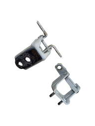 PAR DOBRADIÇA LATARIA PORTA TRASEIRA DIR KICKS 2018 A 2023 