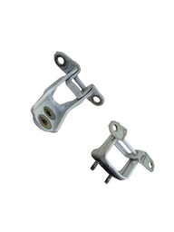 PAR DOBRADIÇA LATARIA PORTA TRASEIRA DIR KICKS 2018 A 2023 