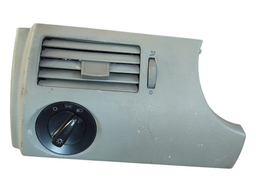 Moldura Difusor Ar Painel Gol Parati G3 Lado Esquerdo Cinza