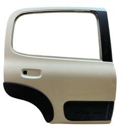 Porta Traseira Direita Uno Way 2011 a 2021 C/ Furo Moldura