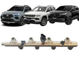 FLAUTA BICOS INJETORES TORO COMPASS RENEGADE T270 46353273