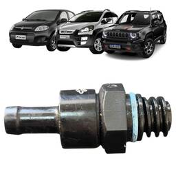 VÁLVULA PCV ANTI-CHAMA ORIGINAL FIAT IDEA STRADA PALIO ETORQ