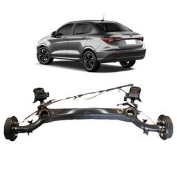 Eixo Traseiro Completo Fiat Cronos 2018 2025