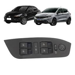 Comando Vidro Elétrico Dianteiro Esquerdo Argo Cronos