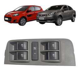 Comando Vidro Elétrico Dianteiro Esq Grand Siena Novo Palio