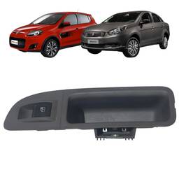 Comando Vidro Elétrico Traseiro Esq Grand Siena Novo Palio