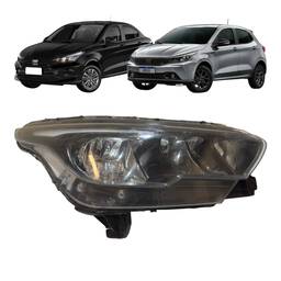 Farol Direito Led Original Fiat Argo Cronos 2017 a 2025