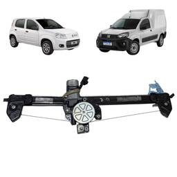 MÁQUINA VIDRO ELÉTRICO DIANT DIR ORIGINAL FIAT UNO VIVACE