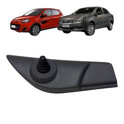 Moldura Interna Dir Retrovisor Manual Grand Siena Novo Palio