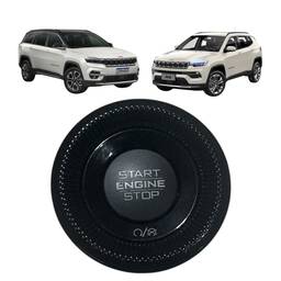 Botão Start Stop Original Jeep Compass Commander