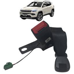 Engate Cinto Traseiro Central Duplo Jeep Compass 2017 a 2025