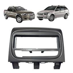 Moldura Rádio Painel Original Fiat Palio Strada 2005 a 2019
