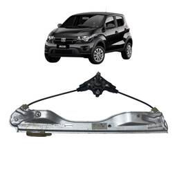 Máquina Vidro Manual Traseiro Direito Original Fiat Mobi