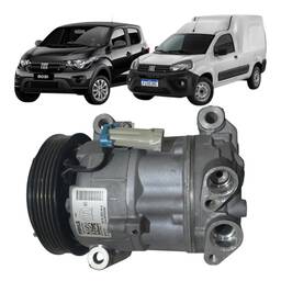 Compressor Mahle Ar Condicionado Fiat Mobi Fiorino 52149819