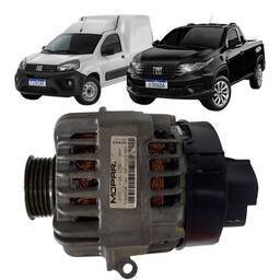 Alternador Denso Original Fiat Evo 110 Amperes 51846954