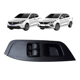 Botão Comando Vidro Elétrico Esq Fiat Argo Cronos 2017 2026